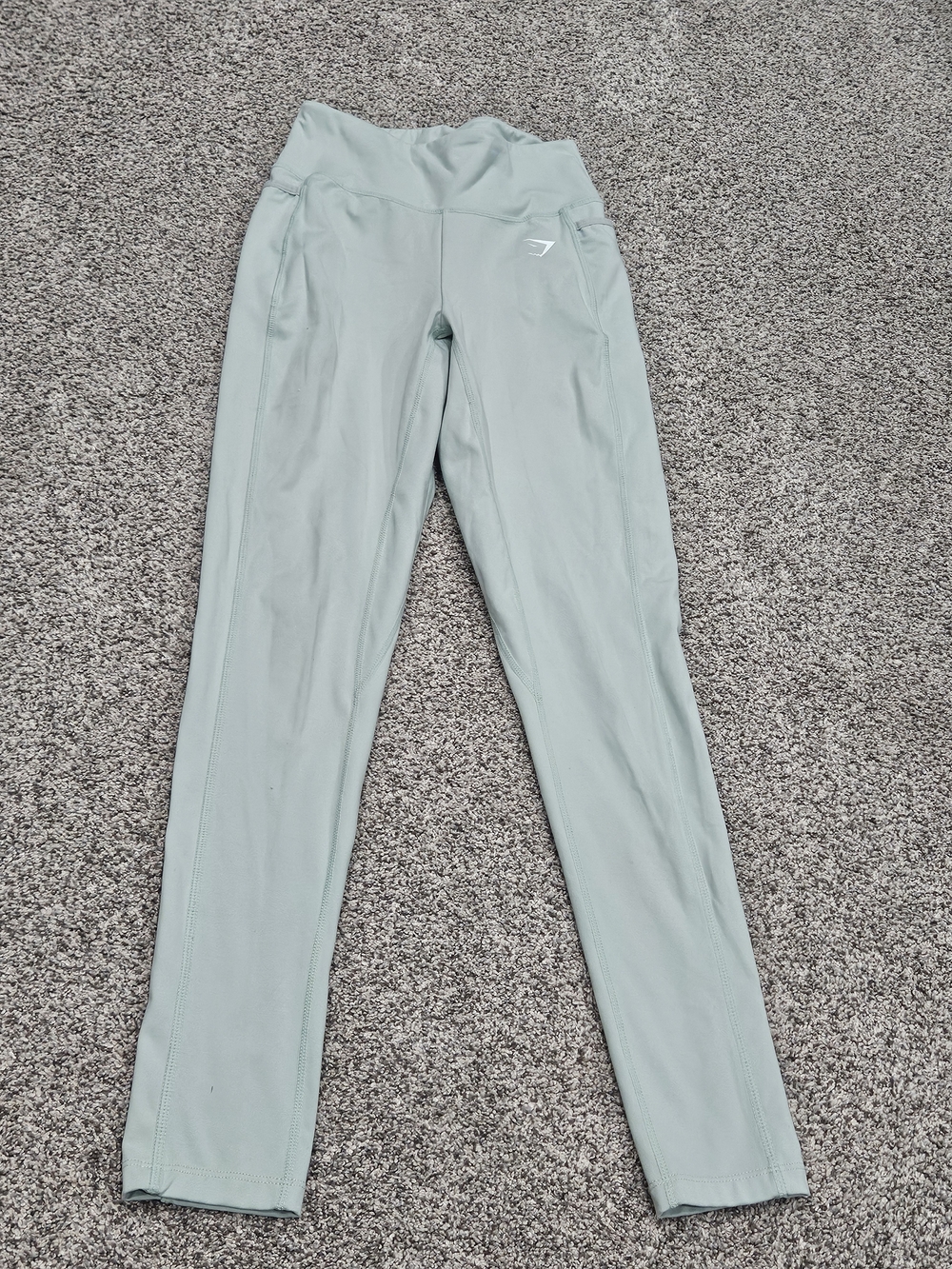 Gymshark High-Waist Seamless Leggings - Pale Mint